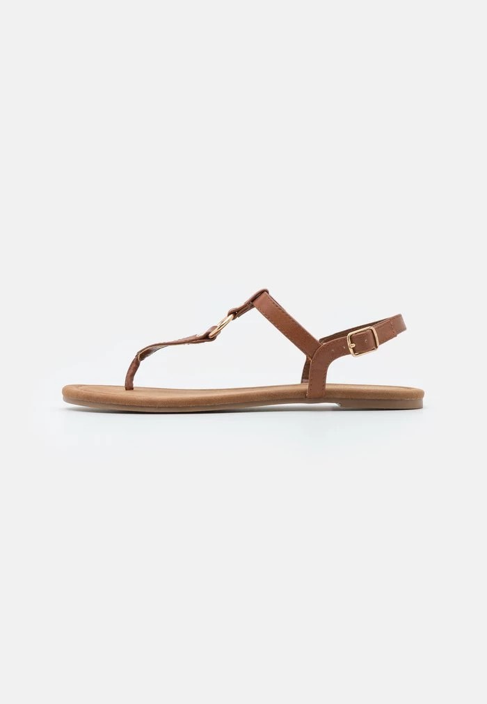 Sandale ANNA FIELD Anna Field T-bar Sandals Marron Femme | DCP-4038961